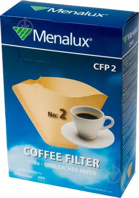 Фильтр для кофемашин Menalux CFP-2 100 шт від компанії Shock km ua - фото 1