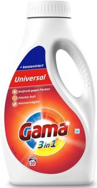 Гель для прання універсальний Gama 8435495818687 1 л від компанії Shock km ua - фото 1