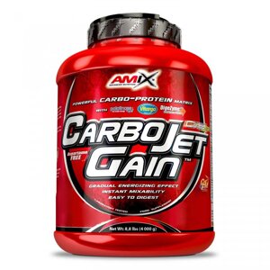 Гейнер Amix Nutrition CarboJet Gain, 4 кг Полуниця