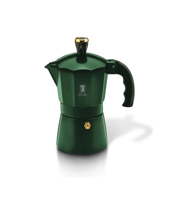 Гейзерна кавоварка 2 чашки Emerald Collection Berlinger Haus BH-6478 від компанії Shock km ua - фото 1