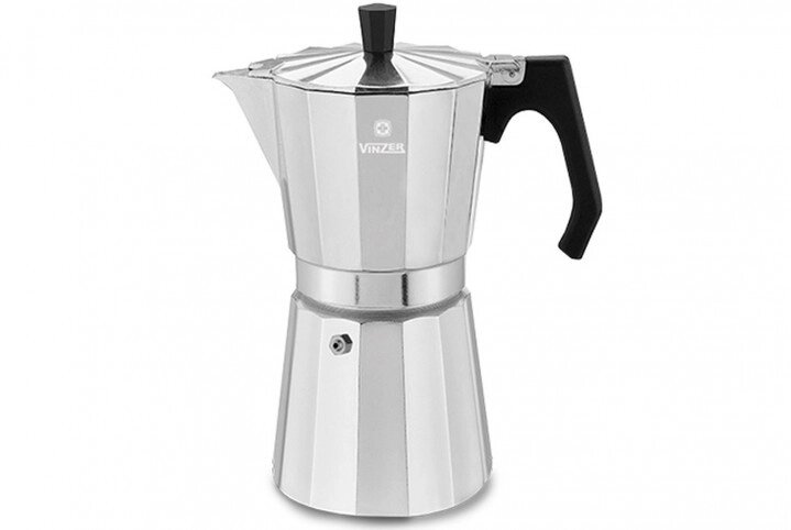 Гейзерна кавоварка Moka Espresso на 9 чашок VINZER VZ-89384 від компанії Shock km ua - фото 1