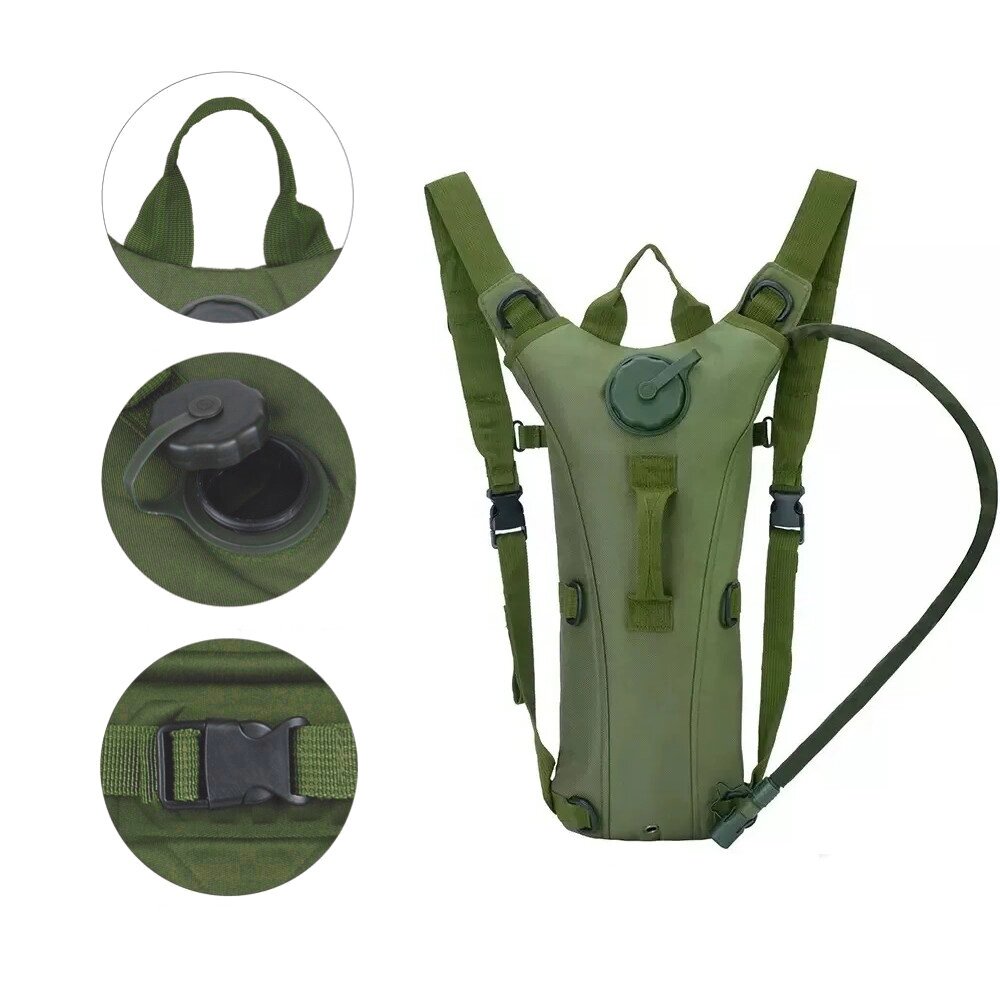 Гідратор для армії Camel Bag Water Bag, тактична сумка-резервуар для води на 2,5 літра від компанії Shock km ua - фото 1