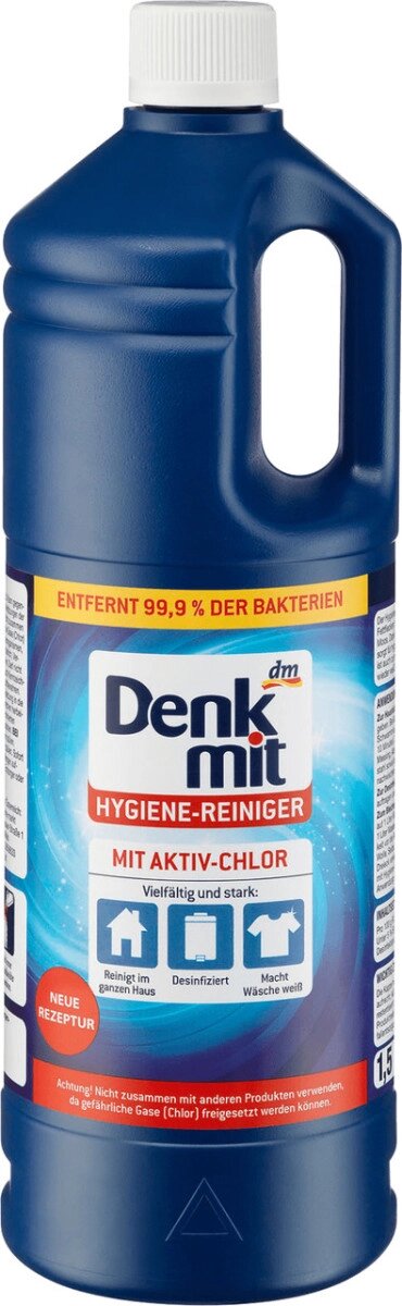 Гігієнічний засіб для дезінфекції поверхонь Denkmit Hygiene-Reiniger 4058172185649 1,5 л від компанії Shock km ua - фото 1