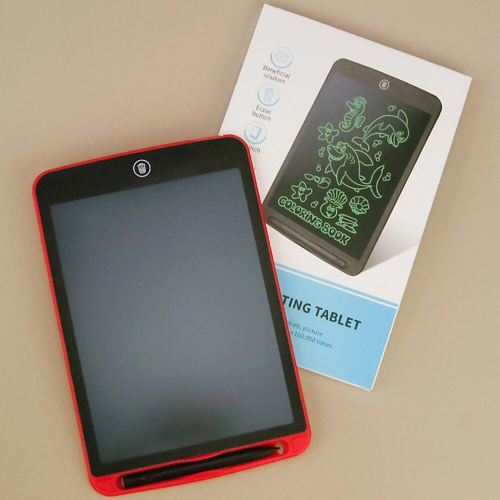 Графічний планшет LCD Writing Tablet 10 дюймів (червоний) від компанії Shock km ua - фото 1
