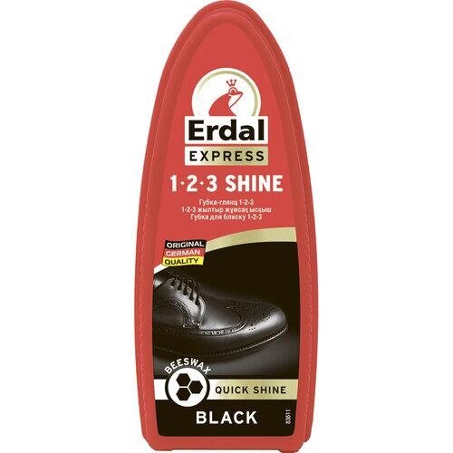Губка для блиску Erdal Extra Shine Black Чорна 4001499160738 50 г від компанії Shock km ua - фото 1