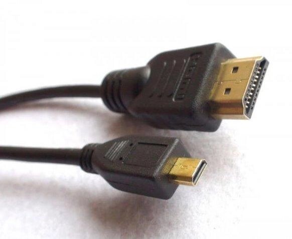 Кабель 2 м HDMI to micro HDMI Reekin 553-2 від компанії Shock km ua - фото 1