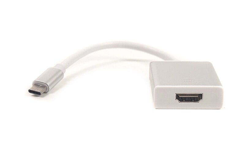 Кабель-перехідник PowerPlant HDMI female - USB Type-C, 0.15м, Blister від компанії Shock km ua - фото 1
