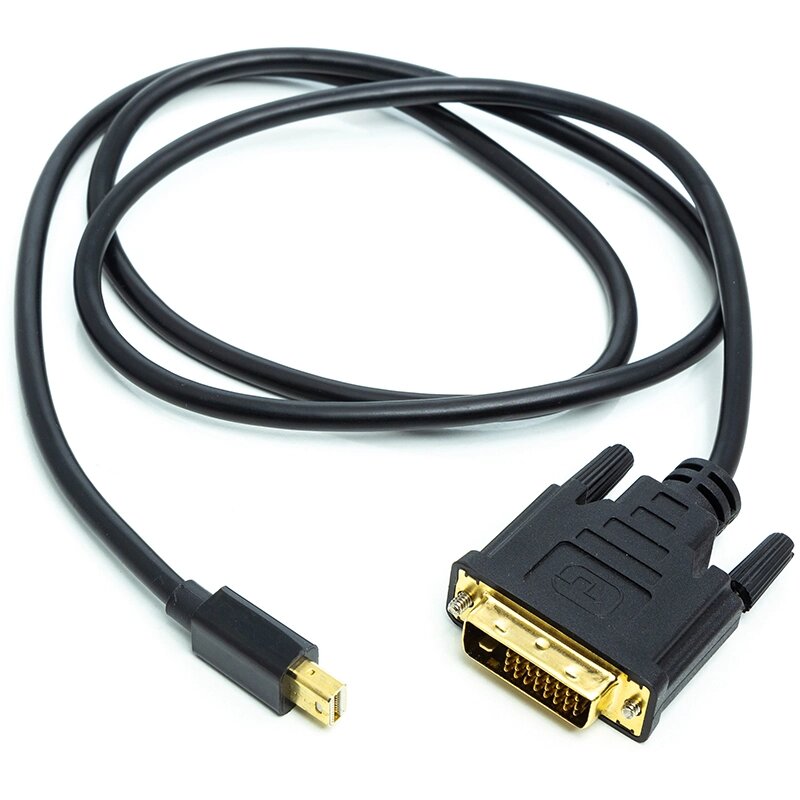 Кабель PowerPlant mini DisplayPort (M) - DVI (M), 1 м від компанії Shock km ua - фото 1