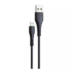 Кабель USB Grunhelm Micro USB GMC-01MB 1 м чорний