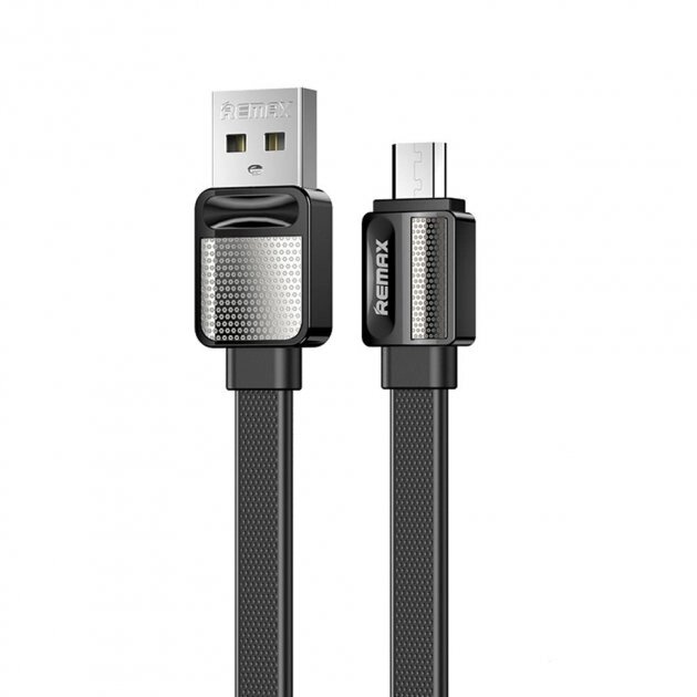 Кабель USB Remax microUSB Platinum Pro RC-154-Black 1 м від компанії Shock km ua - фото 1