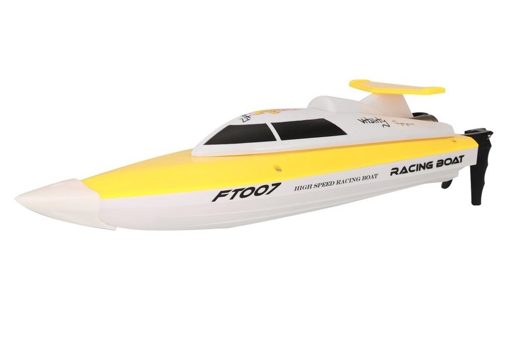 Катер на радіокеруванні Fei Lun FT007 Racing Boat (жовтий) від компанії Shock km ua - фото 1