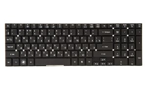 Клавіатура для ноутбука ACER Aspire E1-570G, E5-511 чорний, без фрейму