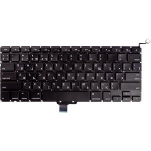 Клавіатура для ноутбука APPLE MacBook Pro 13" A1278, 2009-2012 чорний, без фрейму