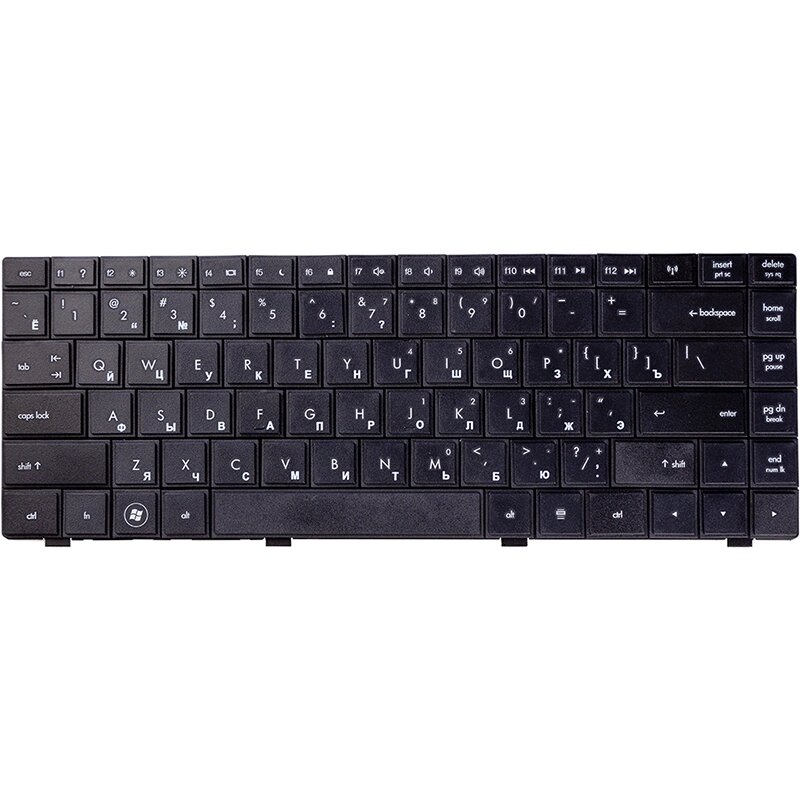 Клавiатура для ноутбука HP 420, 320, CQ320 чoрний від компанії Shock km ua - фото 1
