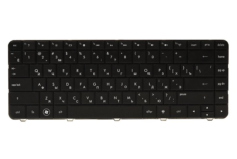 Клавіатура для ноутбука HP Pavilion G4 чорний, чорний фрейм від компанії Shock km ua - фото 1