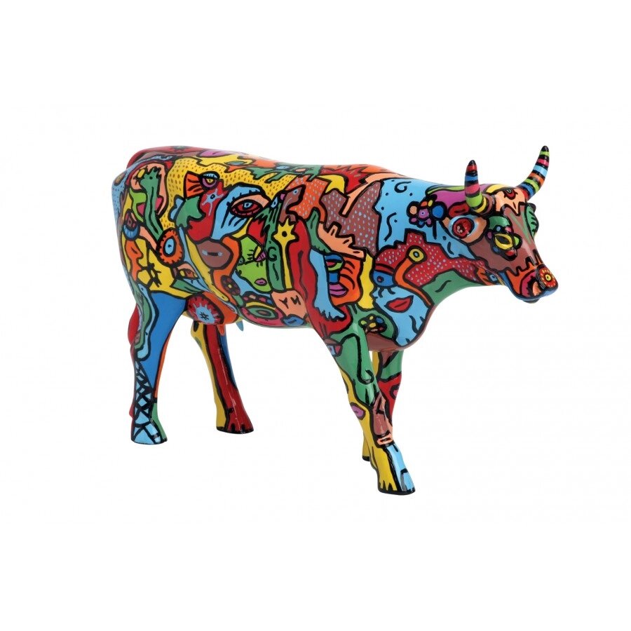 Колекційна статуетка корова Moo York Celebration, Size L від компанії Shock km ua - фото 1