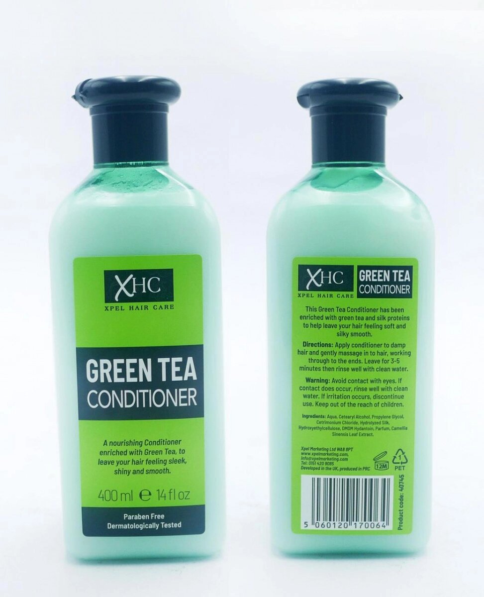 Кондиціонер для нормального волосся 400 мл Green Tea Conditioner XHC 5060120170064 від компанії Shock km ua - фото 1