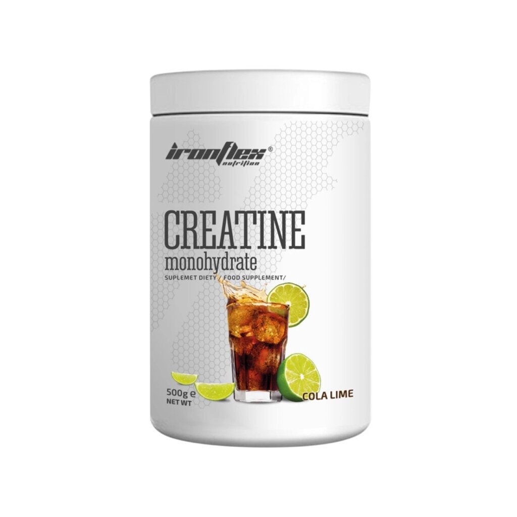 Креатин IronFlex Creatine Monohydrate, 500 грам Ківі-кактус від компанії Shock km ua - фото 1