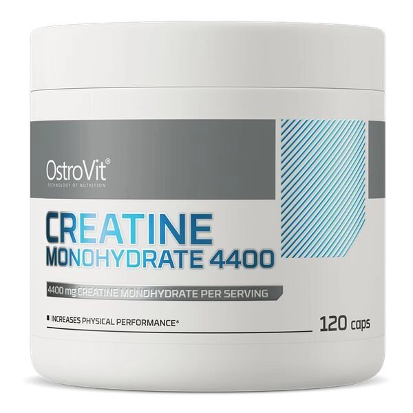 Креатин OstroVit Creatine Monohydrate 4400, 120 капсул від компанії Shock km ua - фото 1