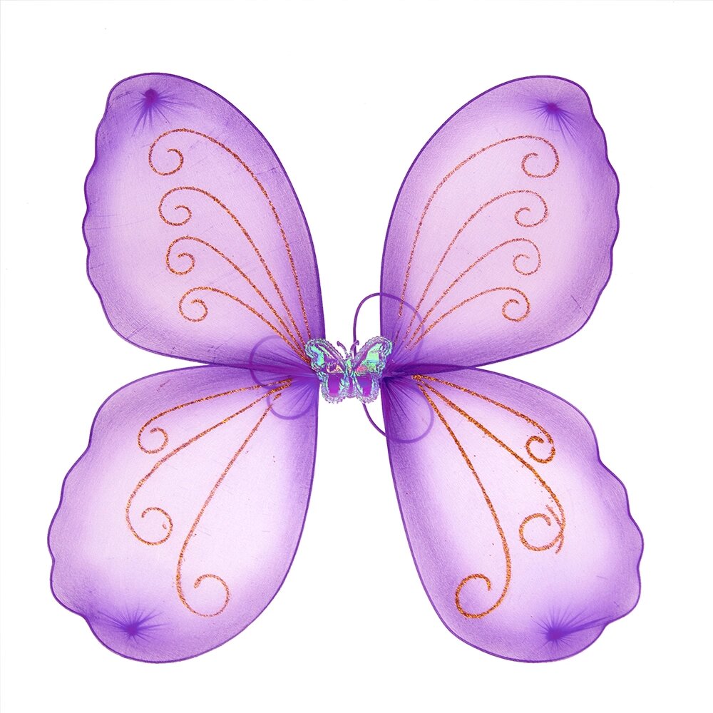 Крила Метелика 40х40см середні (фіолетові) від компанії Shock km ua - фото 1