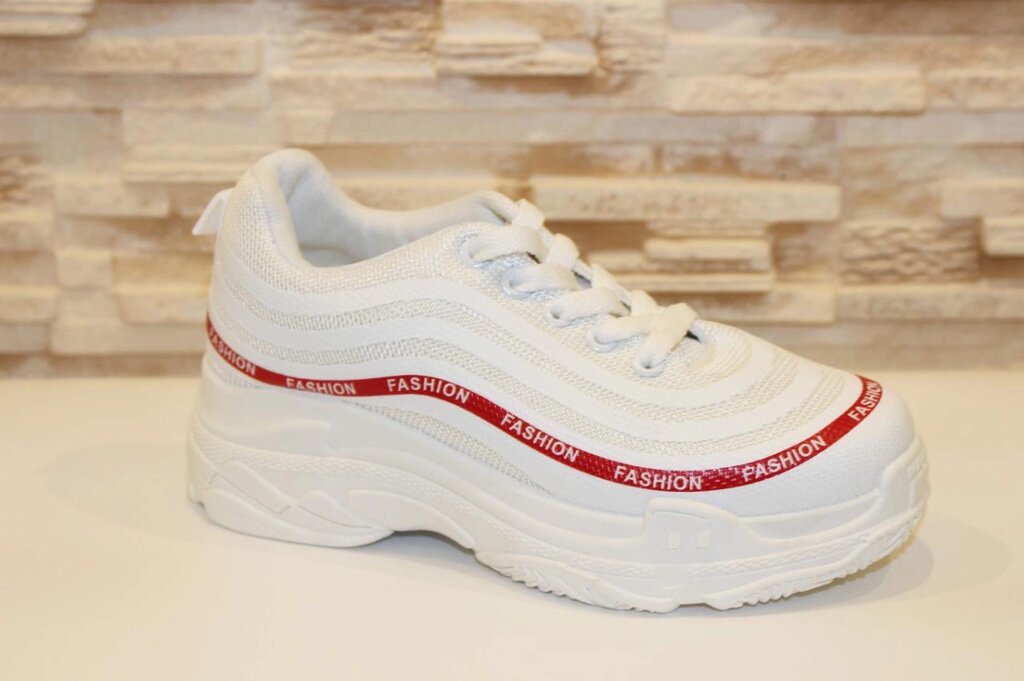 Кросівки білі жіночі Т39 від компанії Shock km ua - фото 1