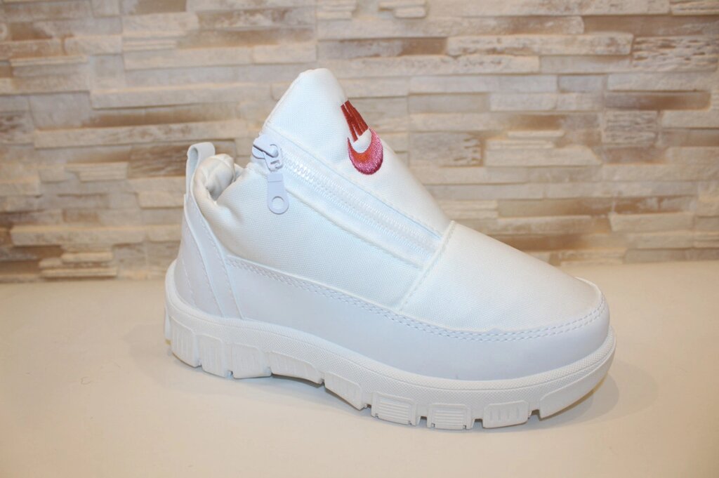 Кросівки черевики жіночі зимові білі C246 37 від компанії Shock km ua - фото 1