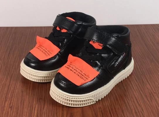 Кросівки дитячі демісезонні DEBAOZ чорні, розмір 21 від компанії Shock km ua - фото 1