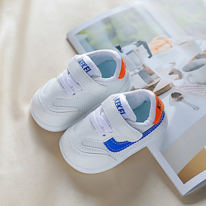 Кросівки дитячі Kekei білі, розмір 17 від компанії Shock km ua - фото 1