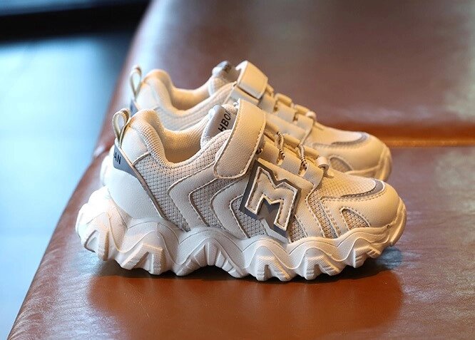 Кросівки дитячі M-boan білі, розмір 23 від компанії Shock km ua - фото 1