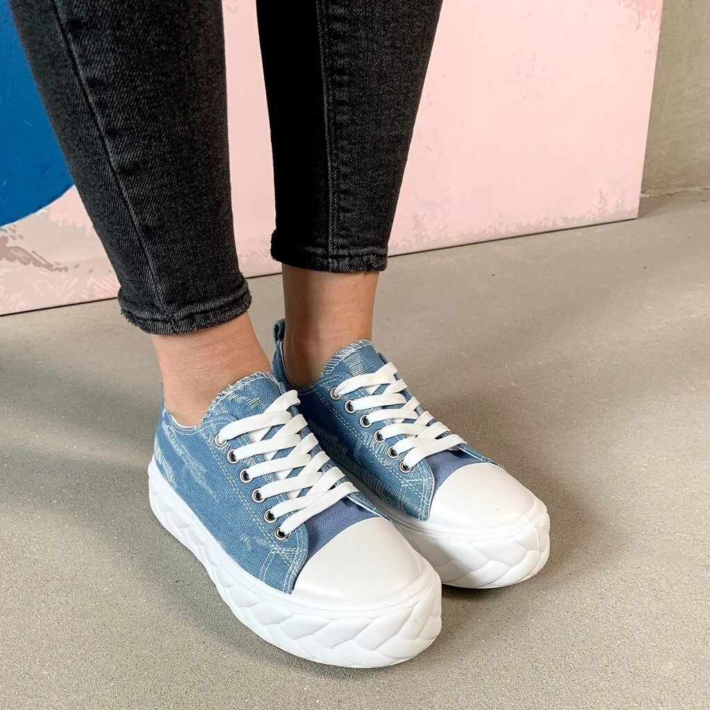 Кросівки жіночі Fashion Giselle 3966 38 розмір 24,5 см Блакитний від компанії Shock km ua - фото 1