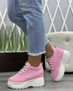 Кросівки жіночі рожеві Т1642 40