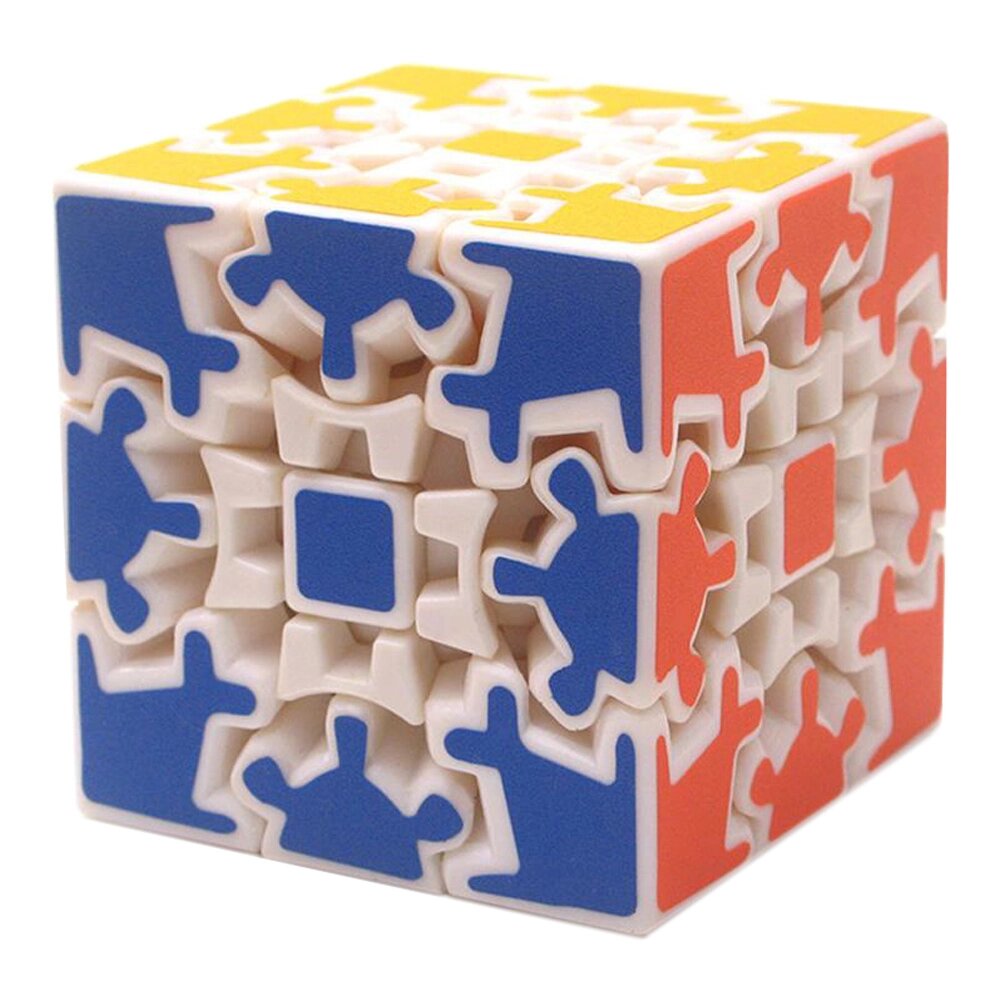 Кубик Рубіка 3х3х3 на шарнірах білий (блістер) від компанії Shock km ua - фото 1