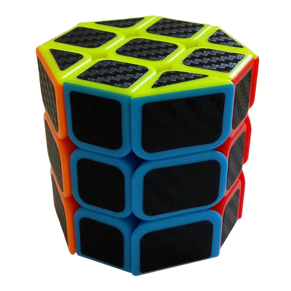 Кубик Рубіка Циліндр карбон від компанії Shock km ua - фото 1