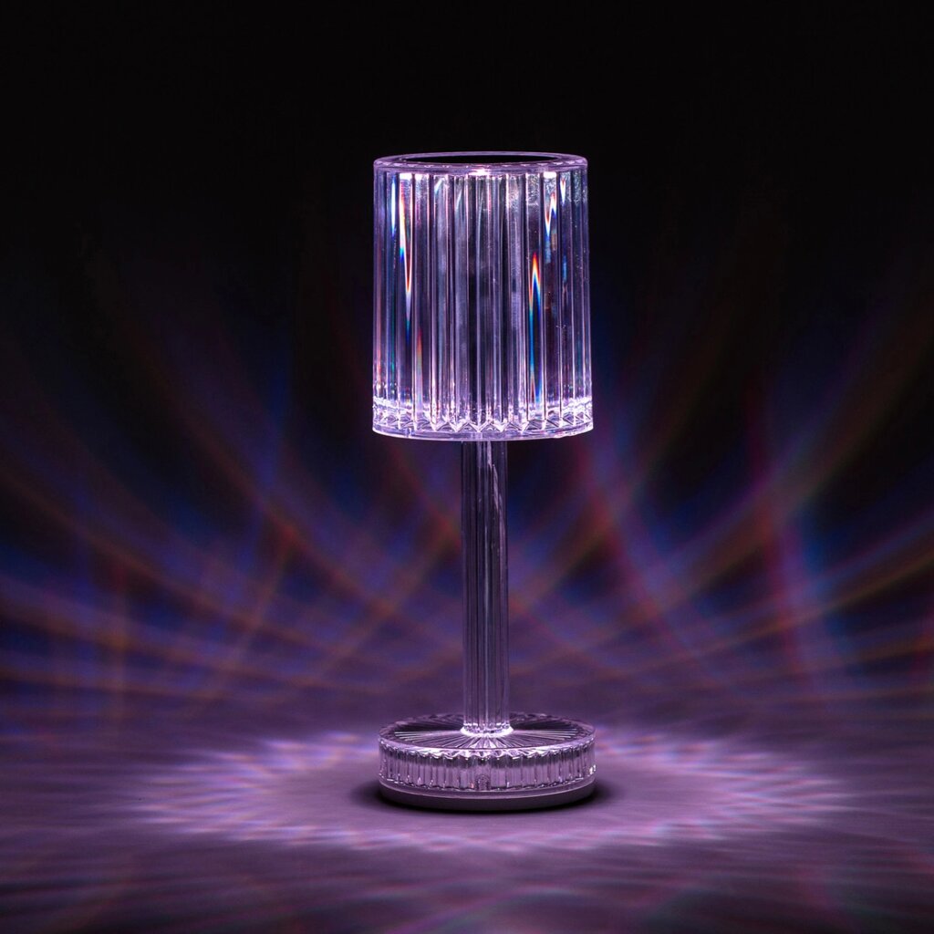 Лампа настільна світлодіодна з пультом керування світильник акумуляторний LED від компанії Shock km ua - фото 1