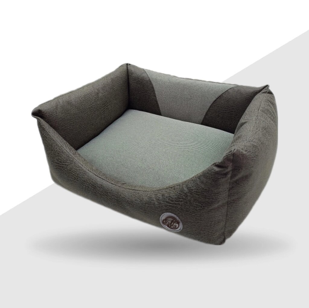 Лежак диван для собак і кішок Фокс сірий 30х40х21 від компанії Shock km ua - фото 1