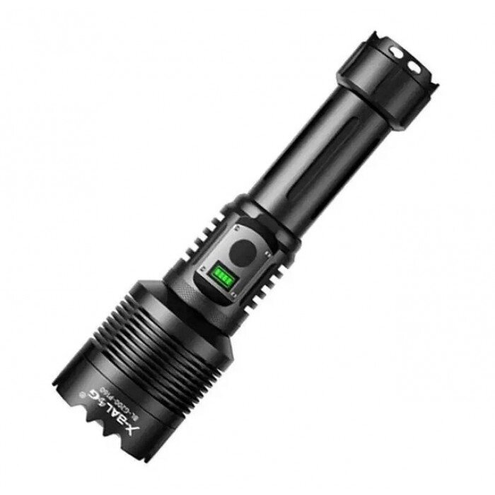 Ліхтар ручний акумуляторний X-Balog Bl-g200-p160 з функцією powerbank акумулятор 26650 від компанії Shock km ua - фото 1