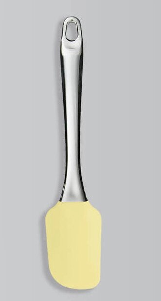 Лопатка силіконова Maestro MR-1580-yellow 25 см жовта від компанії Shock km ua - фото 1