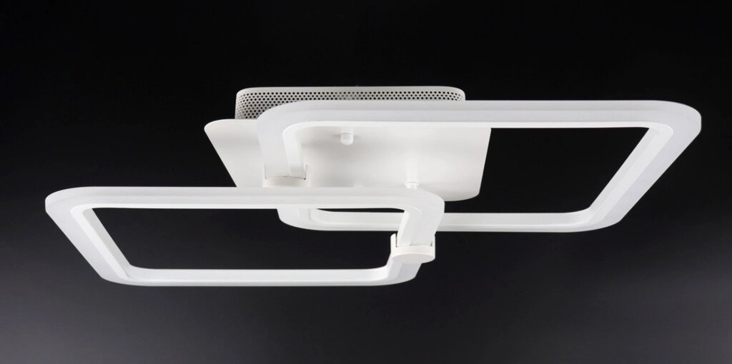Люстра стельова LED з пультом A2503/2-wh Білий 10х41х63 см. від компанії Shock km ua - фото 1