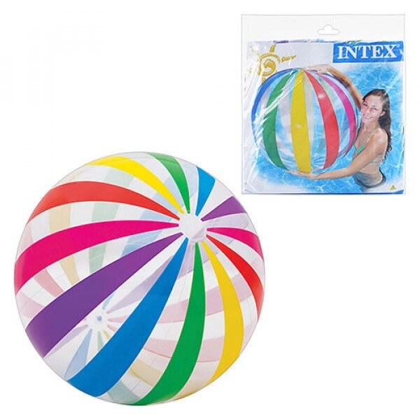 М'яч надувний Intex 59065 107 см від компанії Shock km ua - фото 1