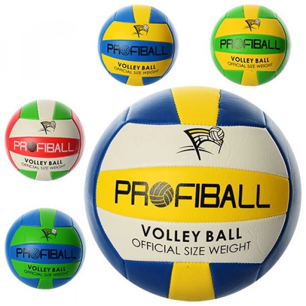 М'яч волейбольний Profi EV-3159 18 панелей від компанії Shock km ua - фото 1