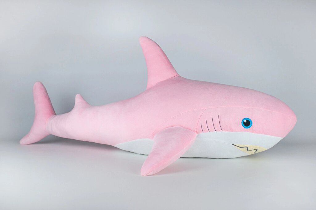 М'яка іграшка Kidsqo Акула 107см рожева (KD6692) від компанії Shock km ua - фото 1