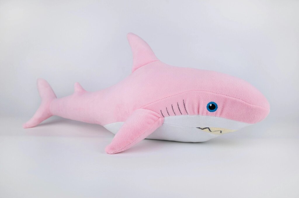 М'яка іграшка Kidsqo Акула 52см рожева (KD6681) від компанії Shock km ua - фото 1