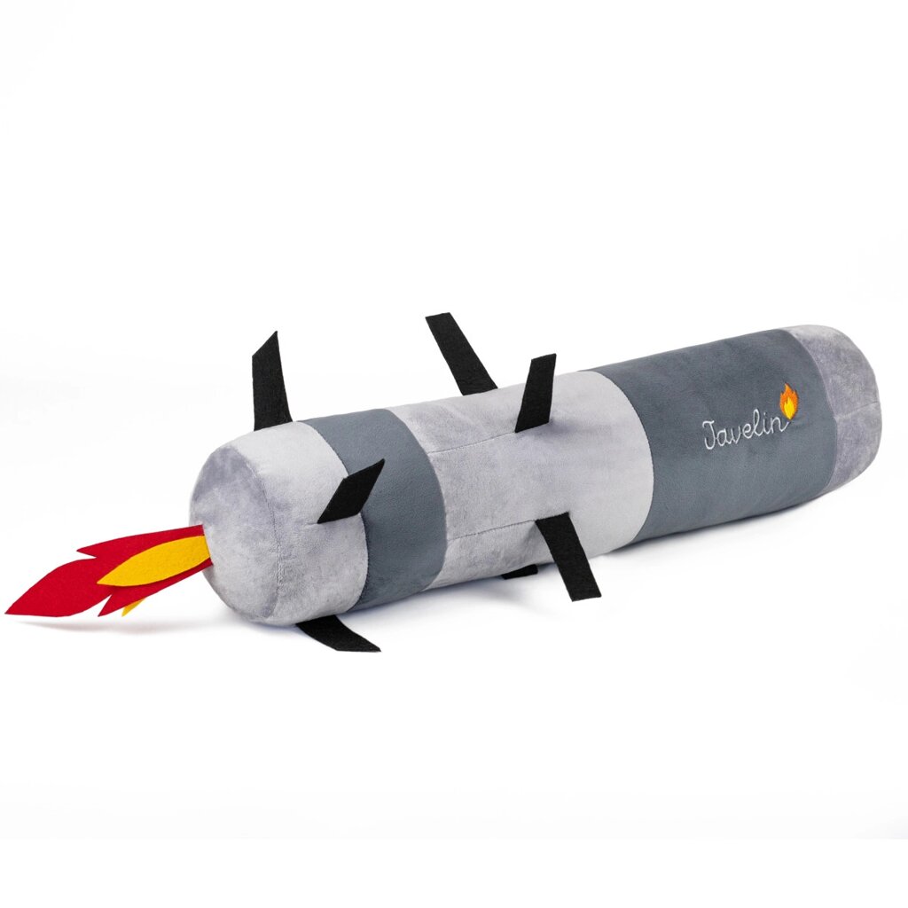 М'яка іграшка KidsQo Валик ракета Джавелін 66см (KD720) від компанії Shock km ua - фото 1