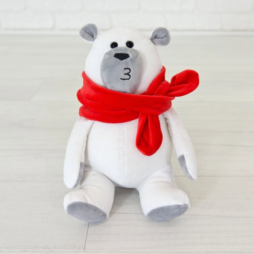 М'яка іграшка Kidsqo ведмідь Маршмеллоу 20см білий (KD627) від компанії Shock km ua - фото 1