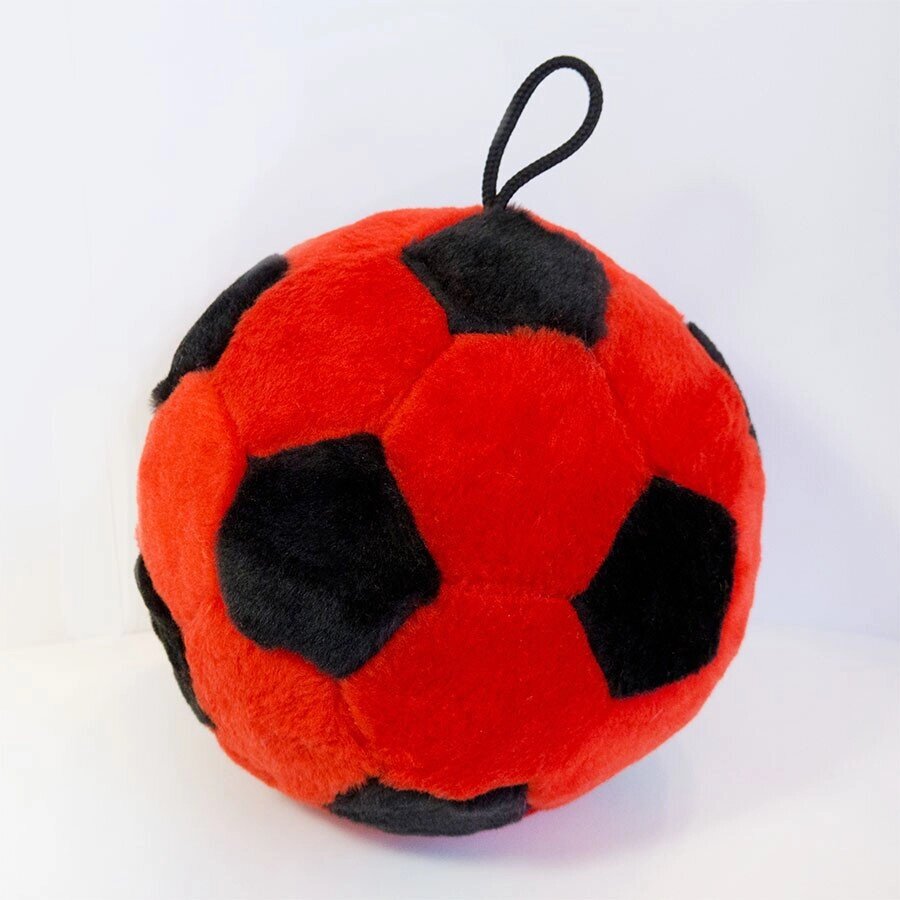 М'яка іграшка Zolushka М'ячик 21см червоно-чорний (ZL1306) від компанії Shock km ua - фото 1