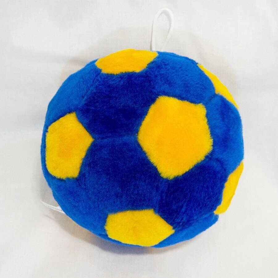 М'яка іграшка Zolushka М'ячик 21см синьо-жовтий (ZL1301) від компанії Shock km ua - фото 1