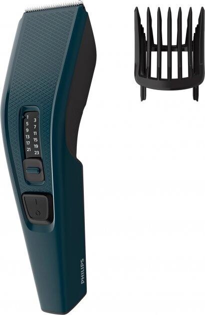 Машинка для підстригання волосся Philips Hairclipper Series 3000 HC3505-15 синя від компанії Shock km ua - фото 1