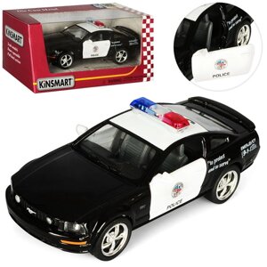 Поліцейська Машинка інертна Kinsmart Ford Mustang KT5091WP
