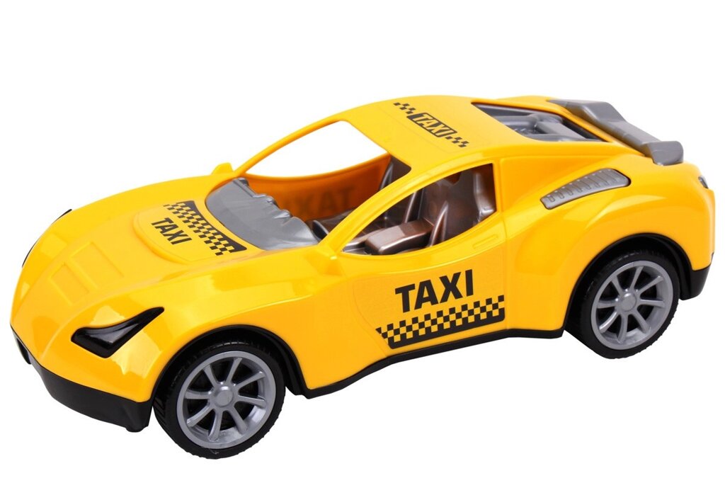 Машинка Технок Таксі T-7495 38 см від компанії Shock km ua - фото 1