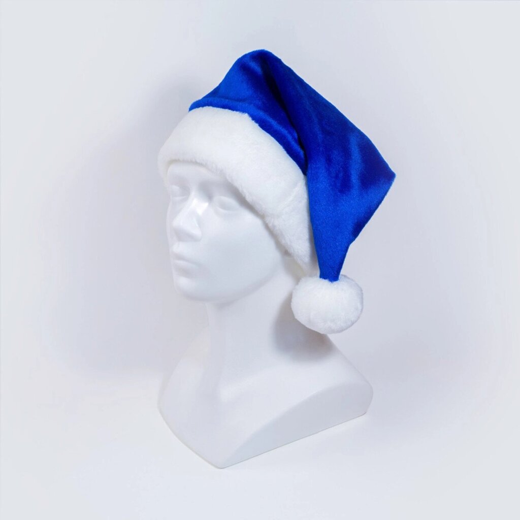 Маскарадна шапочка Zolushka новорічна синя (ZL2282) від компанії Shock km ua - фото 1